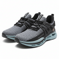 Zapatillas RBX Live Life Active gris negro azul vista lateral