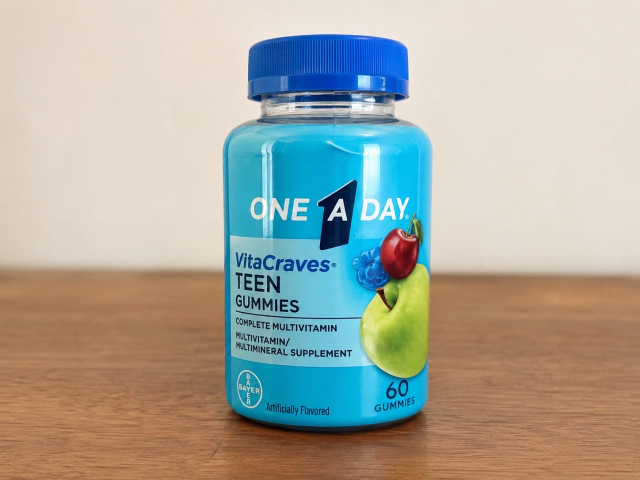 One A Day VitaCraves Teen Gummies 60 gomitas multivitamínico para adolescentes