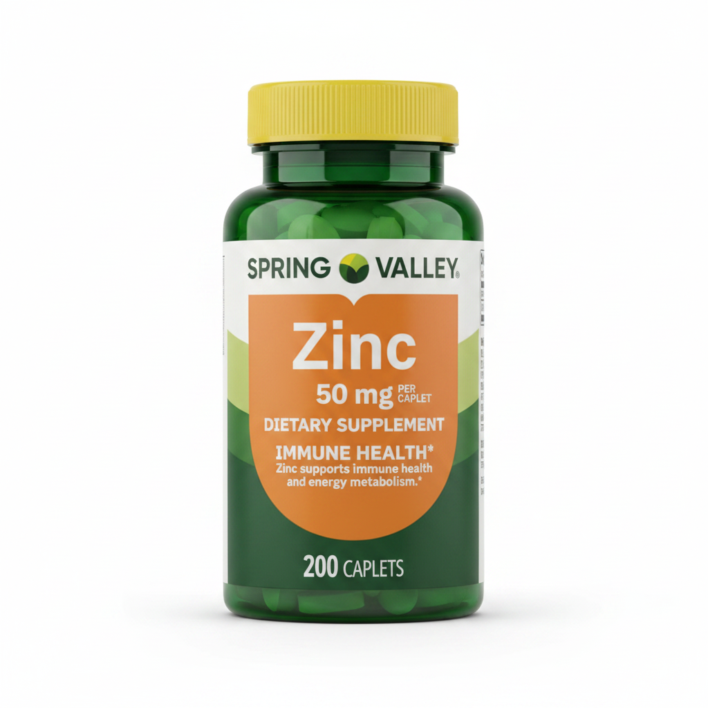 Spring Valley Zinc 50mg imagen producto
