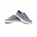 Zapatillas Nautica azules canvas con suela blanca