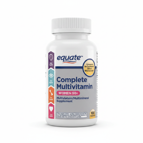 Equate Complete Multivitamin Women 50+ 100 Tabletas