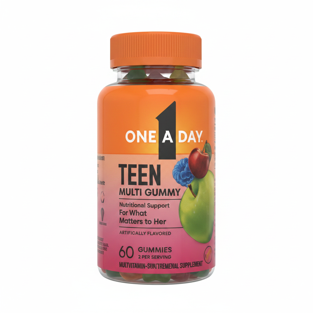 One A Day Teen Multi Gummy para Ella 60 Gomitas