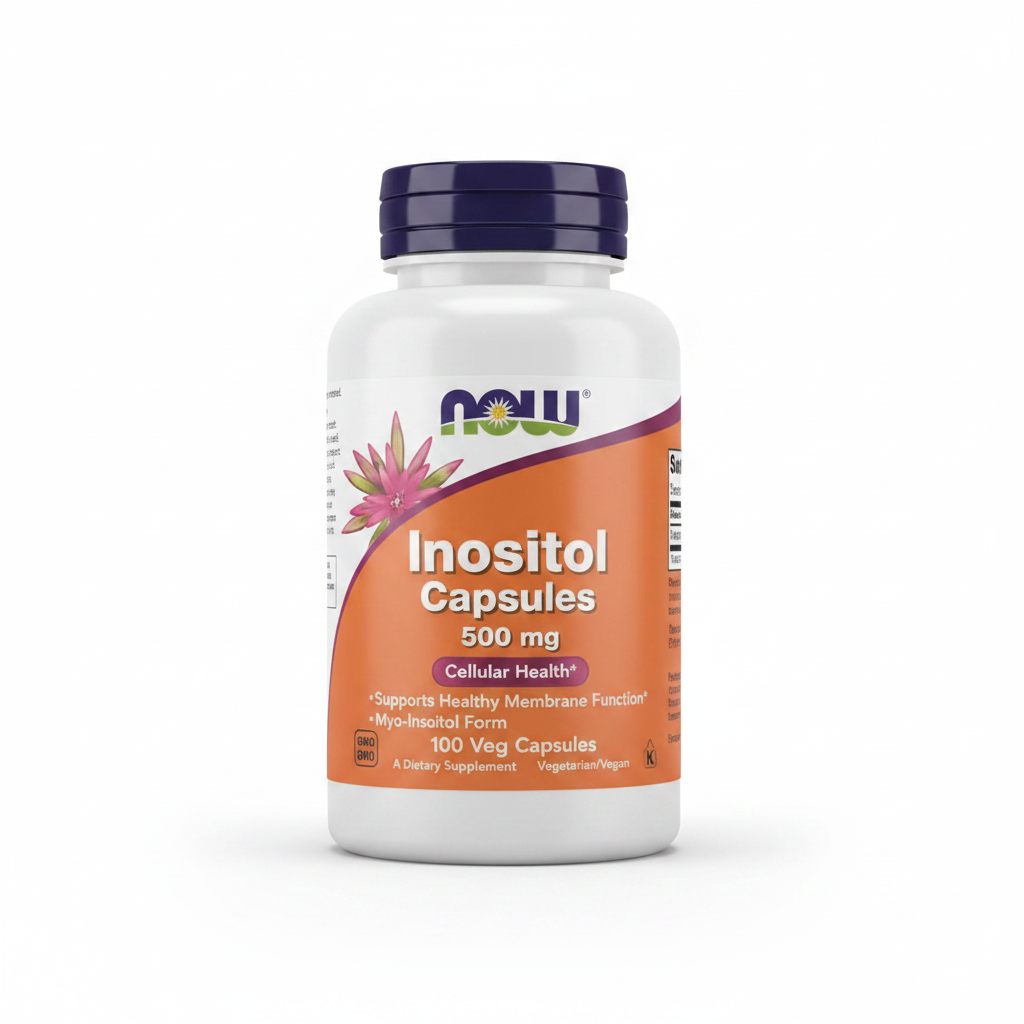 NOW Inositol Capsules 500mg - Imagen producto