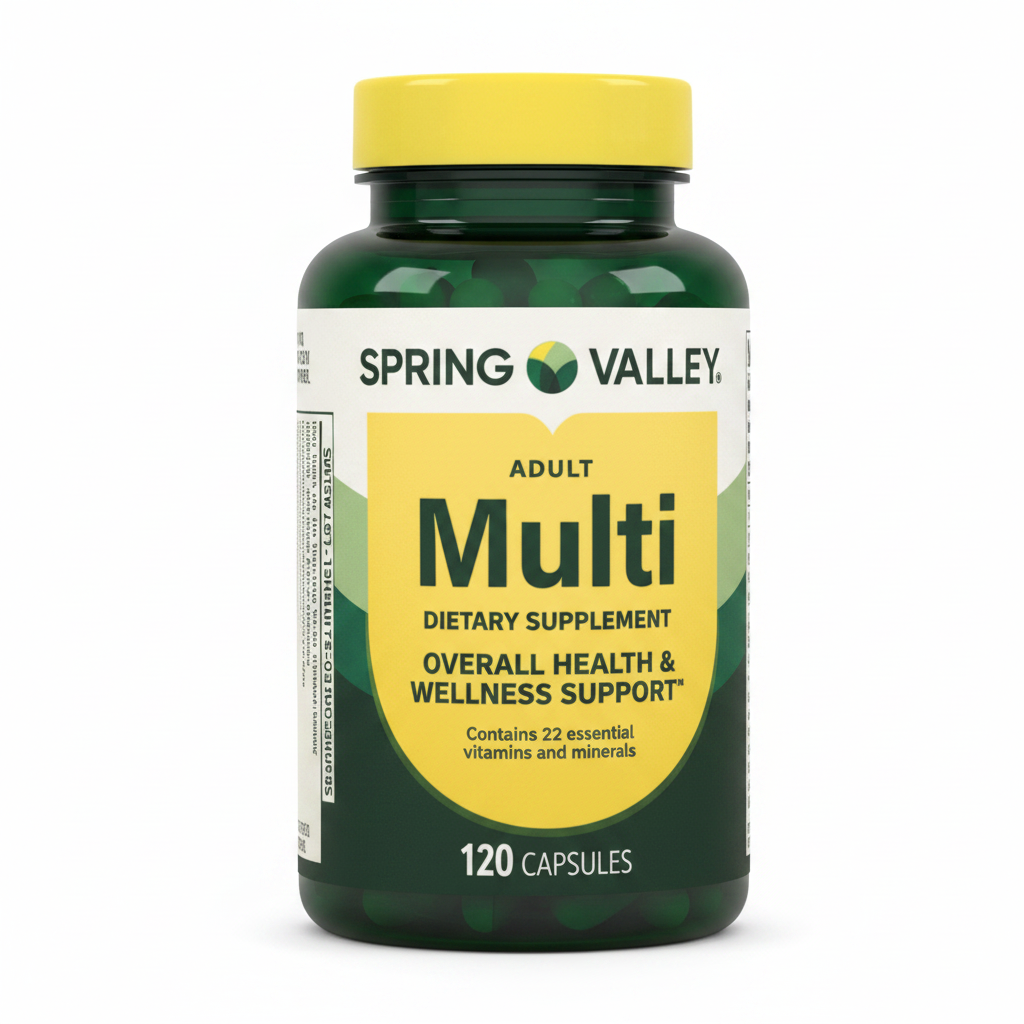 Spring Valley Adult Multi 120 Cápsulas