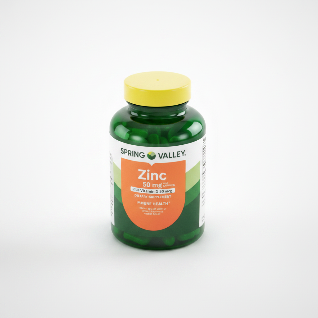 Spring Valley Zinc + Vitamina D imagen producto
