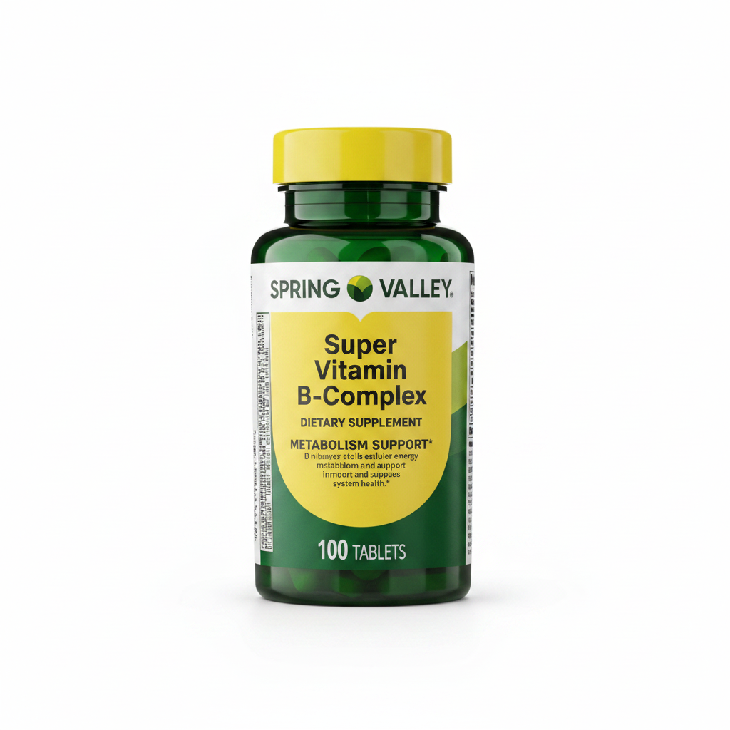 Spring Valley Super Vitamin B-Complex imagen producto